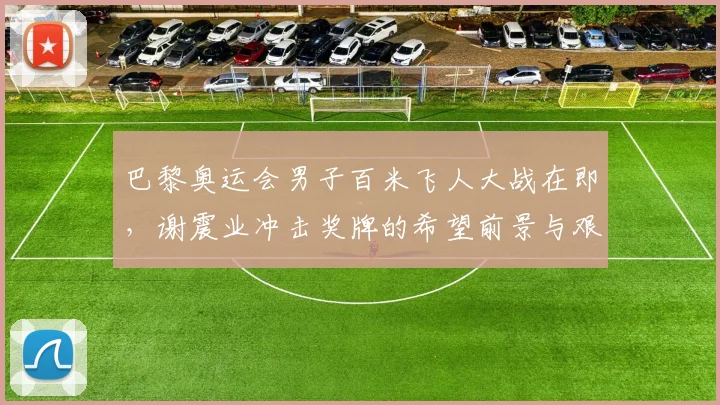 巴黎奥运会男子百米飞人大战在即，谢震业冲击奖牌的希望前景与艰难挑战深度分析